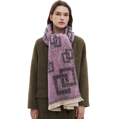 Warm Thick Fashion Cashmere Scarf