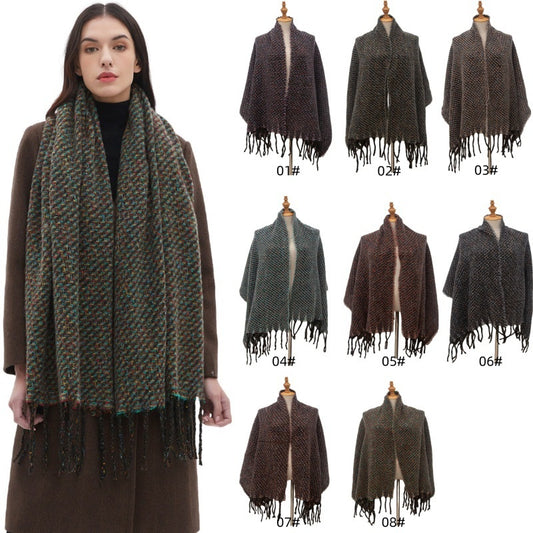 Scarf for Women, Winter Scarf, Tassel Soft Large Scarves