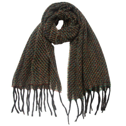 Thick Warm Knit Shawl Wrap