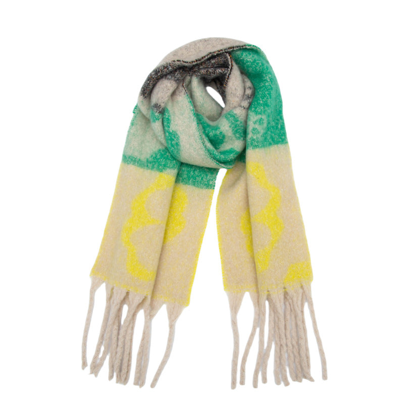 Scarf For Women Winter Oversized Fluffy Scarves 