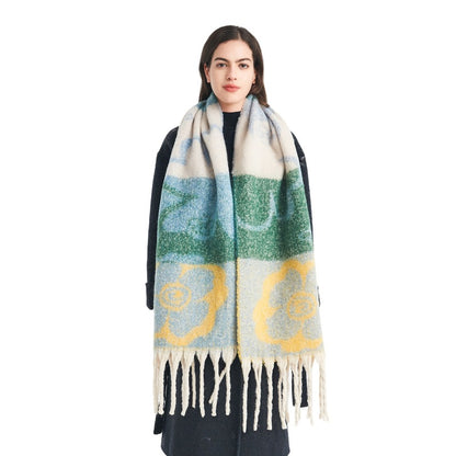 Blanket Warm Long Shawl Wraps Large Scarves