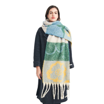 Winter Warm Scarf for Women Long Shawl Large Scarves