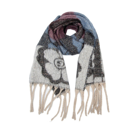 large plaid scarf