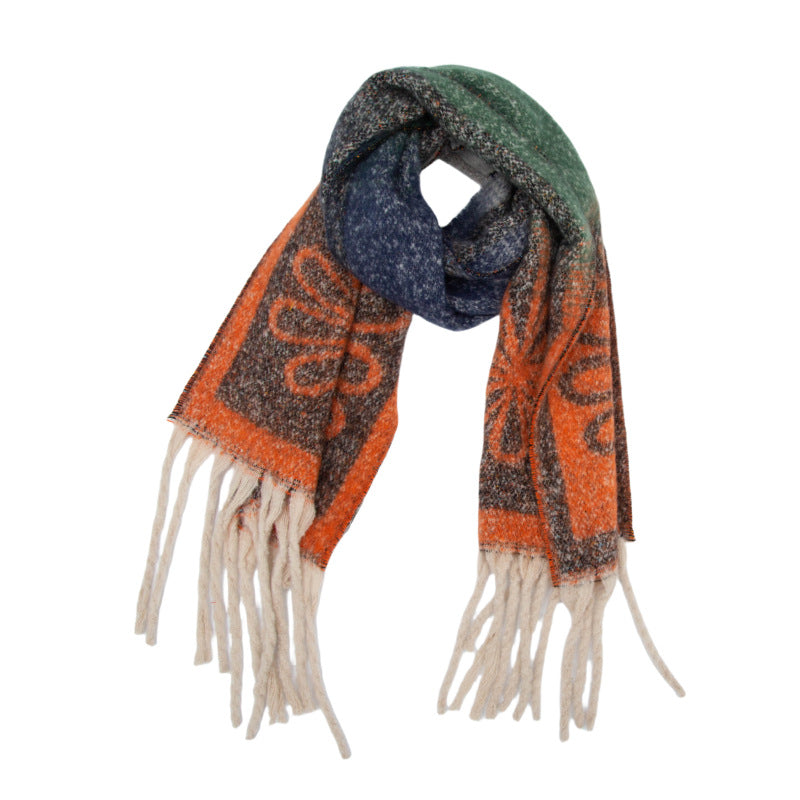 Soft Fall Winter Thick Warm Shawl