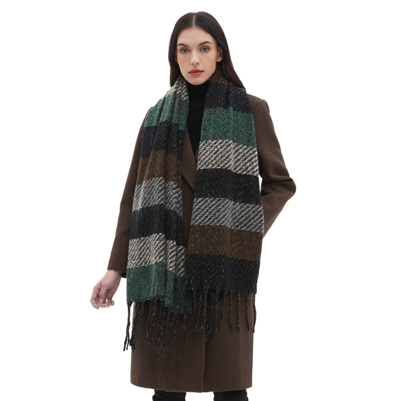 Winter neck scarf