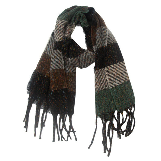fringed scarf
