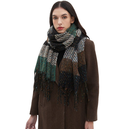 colorblock scarf