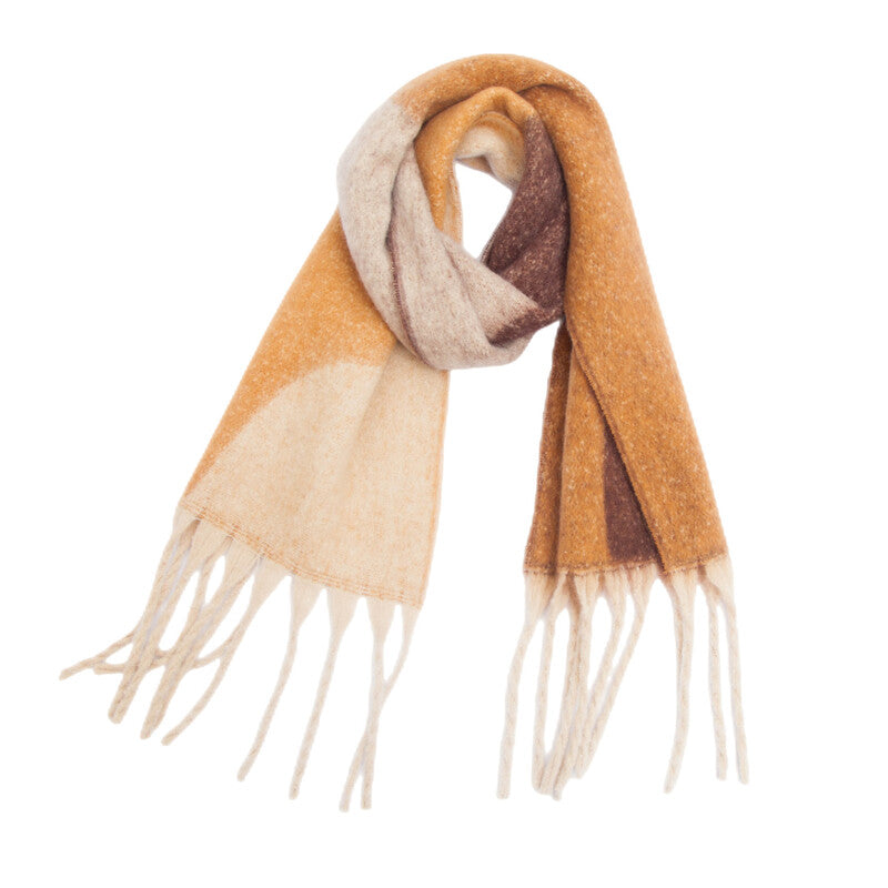 Scarves Warm Colorful Oversized
