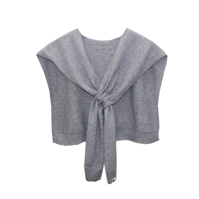 Women's Fashion Knitted Shawl Half Collars 
