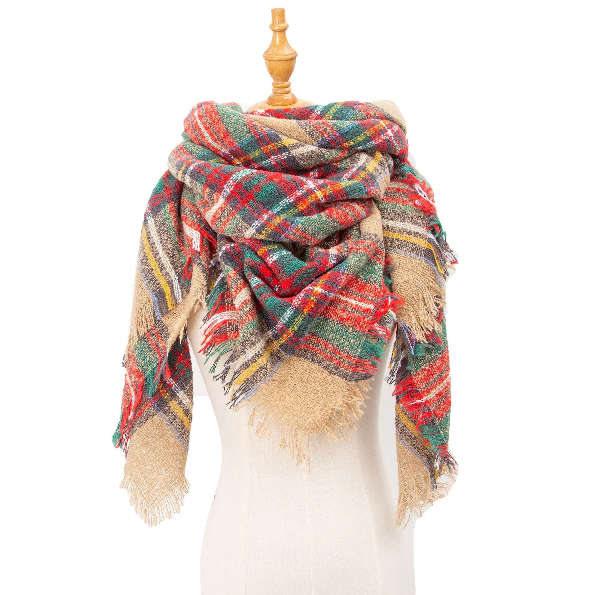  soft plaid scarf
