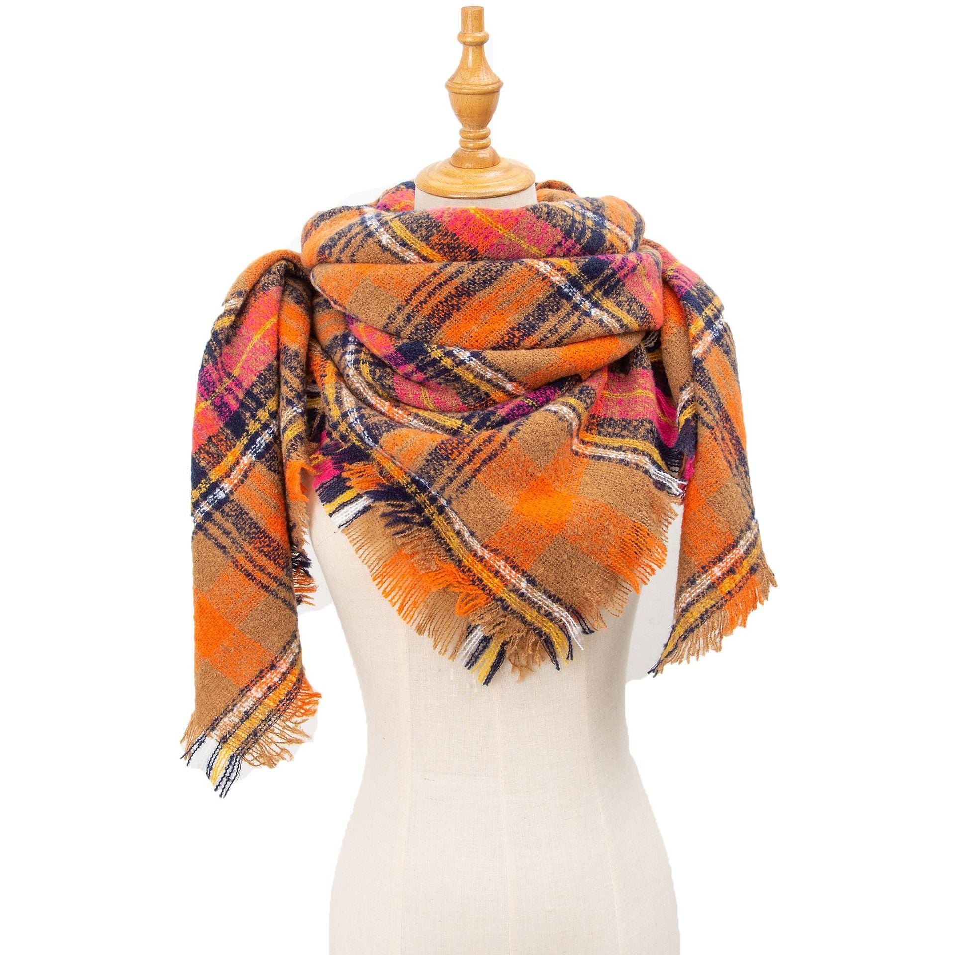 Orange scarf