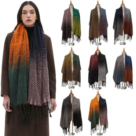 Winter neck scarf