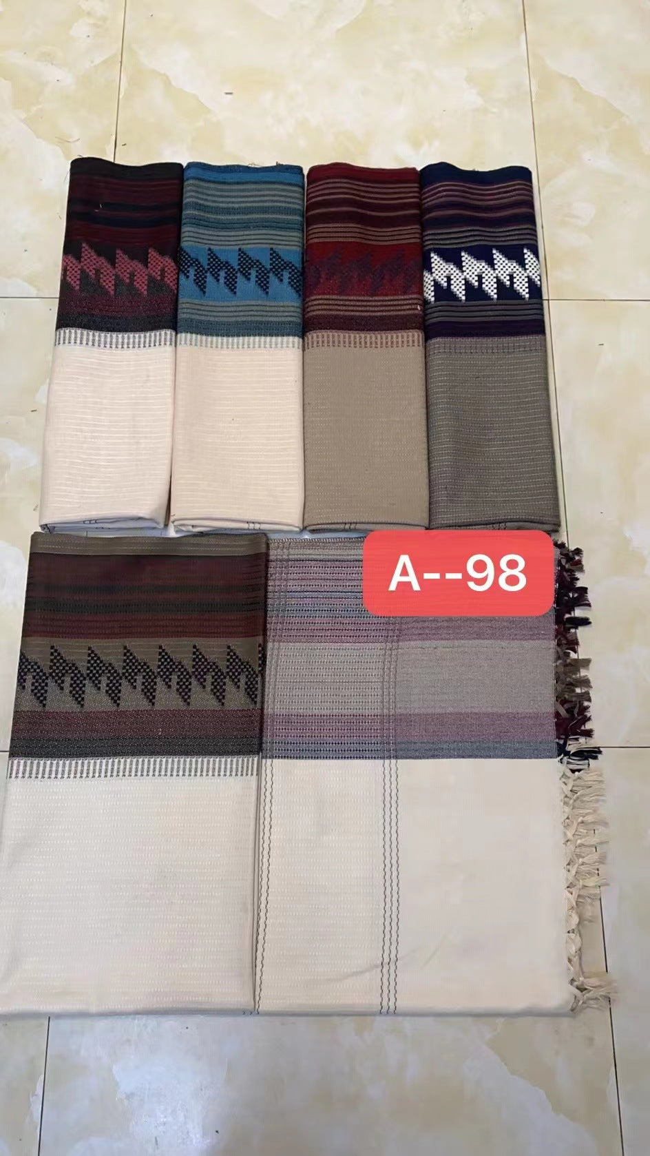 Wholesale Arabian Yemen apron, Middle East prayer scarf, Muslim men's wrap skirt
