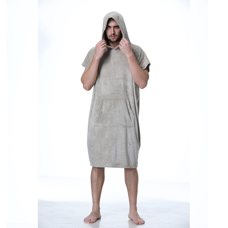 hooded beach towel