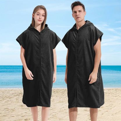 hooded beach towel poncho