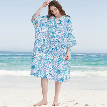 hooded poncho blanket​
