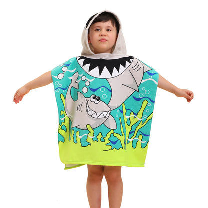 baby beach towel poncho