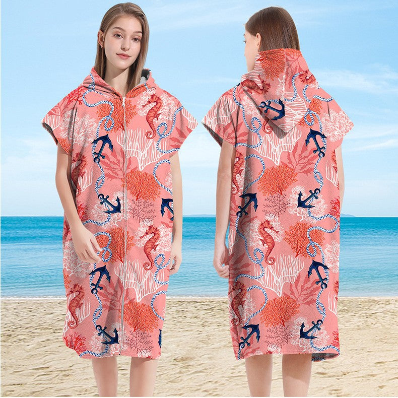 Versatile Manufacturer Hooded Beach Towels For Adults - Ultra-for Swimming, Beach, and Outdoor Adventures