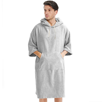 hooded beach towel