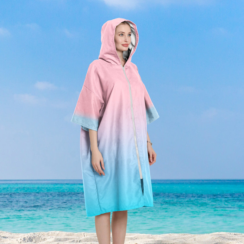 hooded beach towel