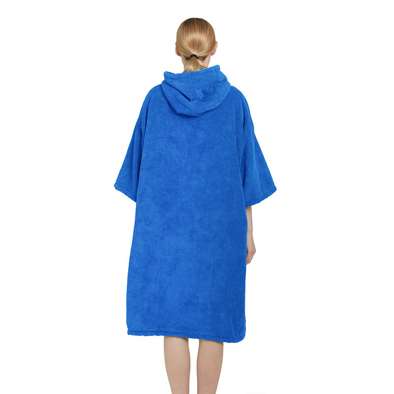 hooded beach towel poncho