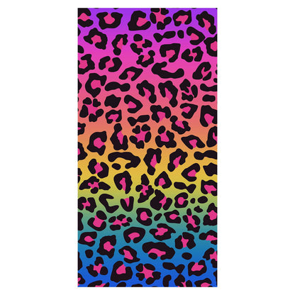 beach towel leopard print​