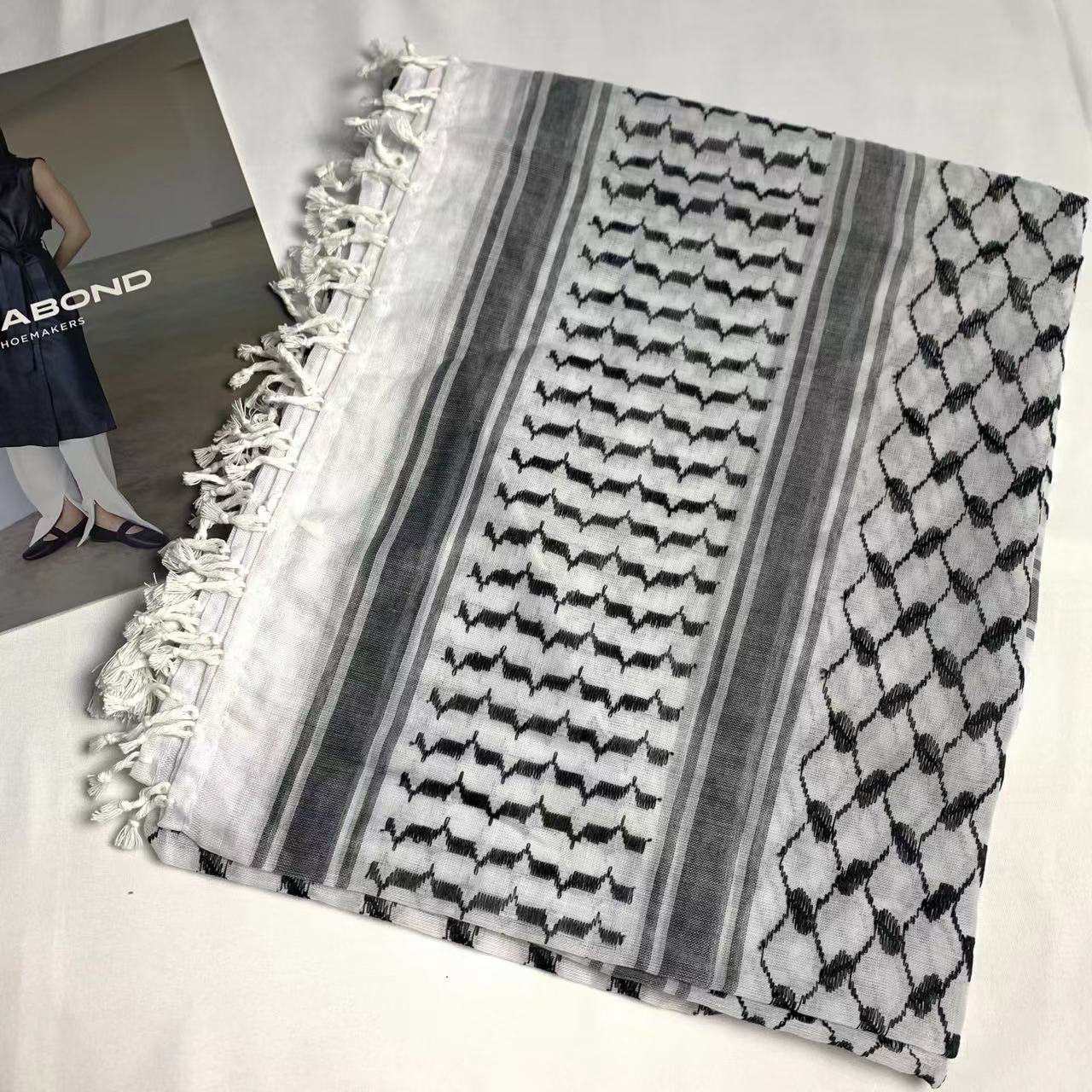 palestinian keffiyeh scarves