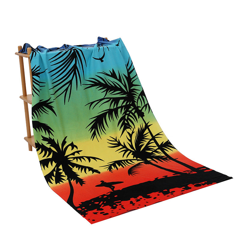 individuation custom beach towel