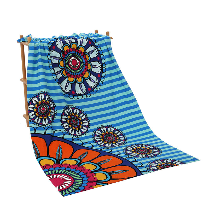 flower Oversized Beach Towel