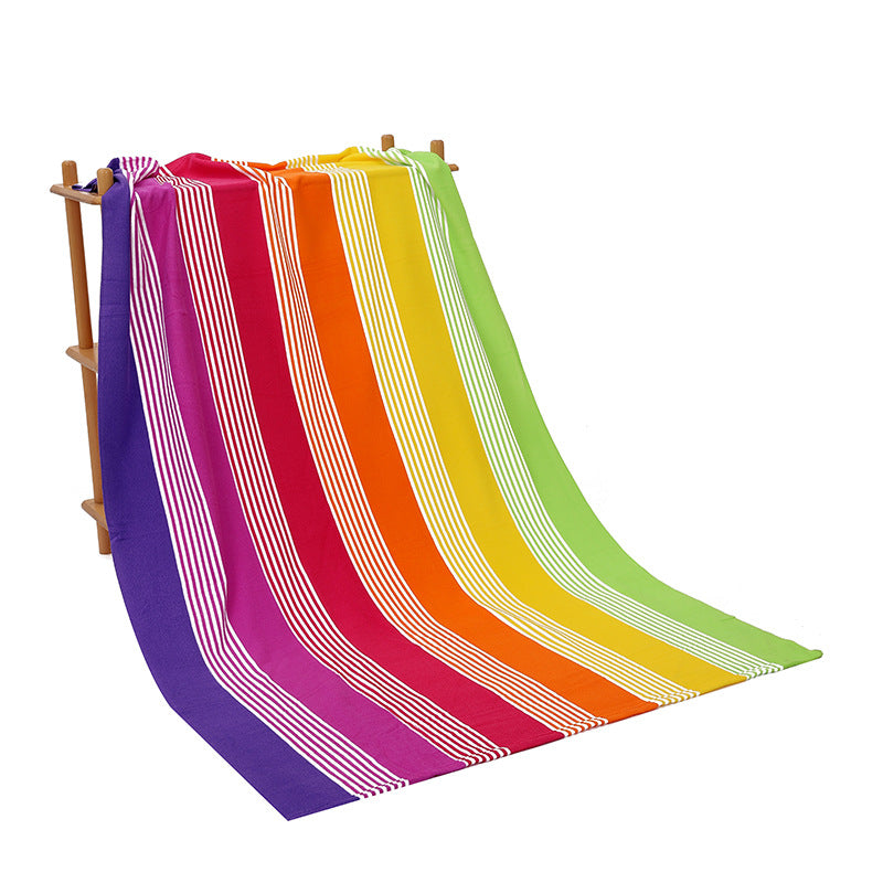 rainbow Oversized Beach Towel