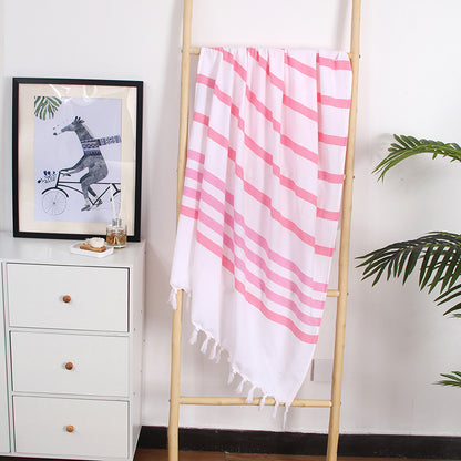 pink personalized turkish beach towels