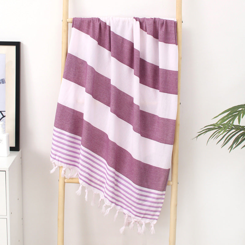 purple Turkish beach towel wholesaler