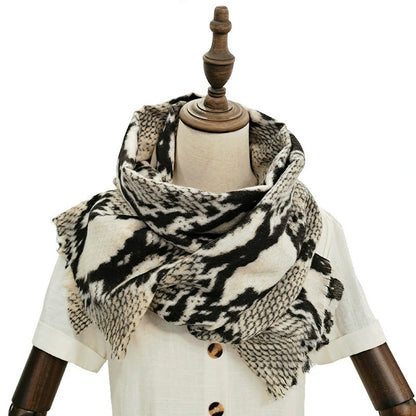 snakeskin scarf