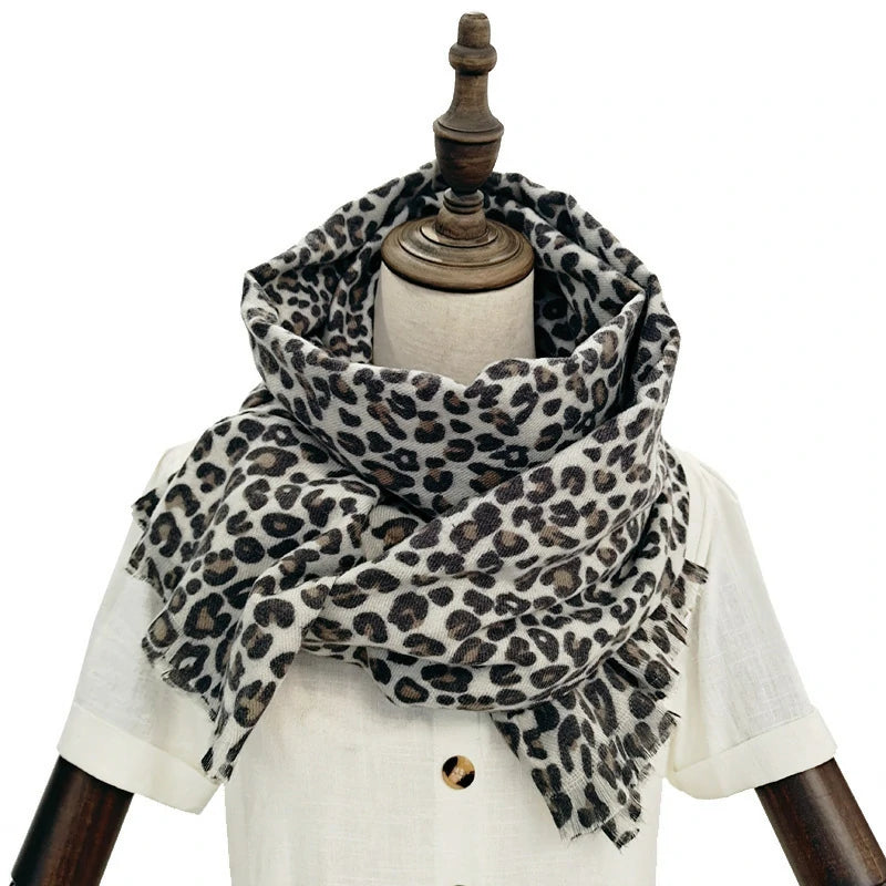 Fox print scarf
