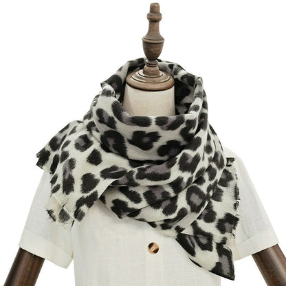 Fox print scarf
