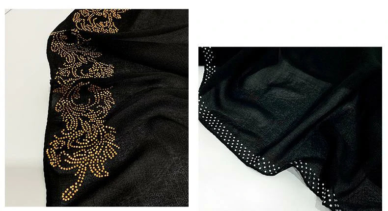 White pearlescent finish with yellow floral pattern