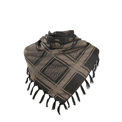 square skull scarf