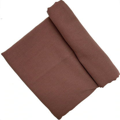 Pink chiffon composite silk scarf