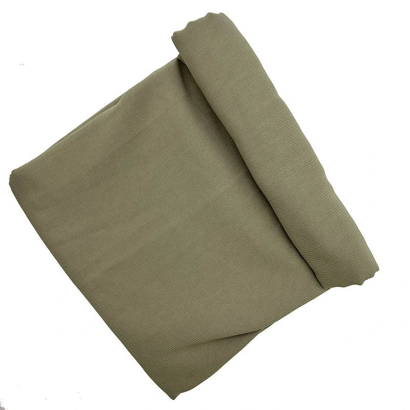 Light green chiffon composite scarf