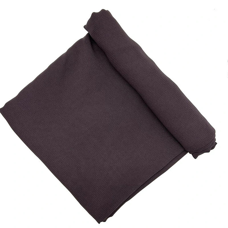Purple chiffon composite scarf