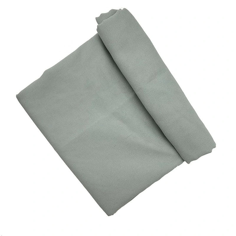 Light green chiffon composite scarf