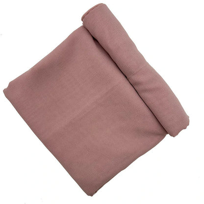 Pink chiffon composite scarf