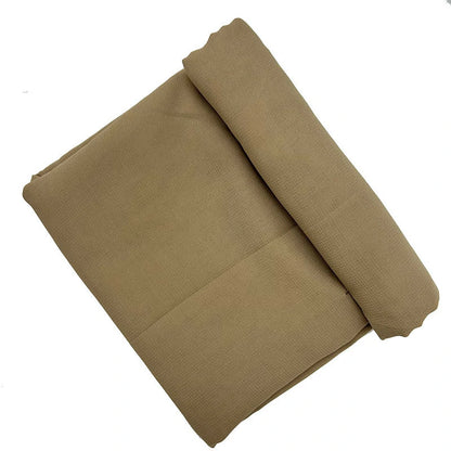 Brown chiffon composite scarf