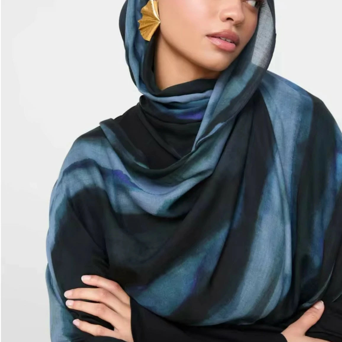 Black Modal headscarf