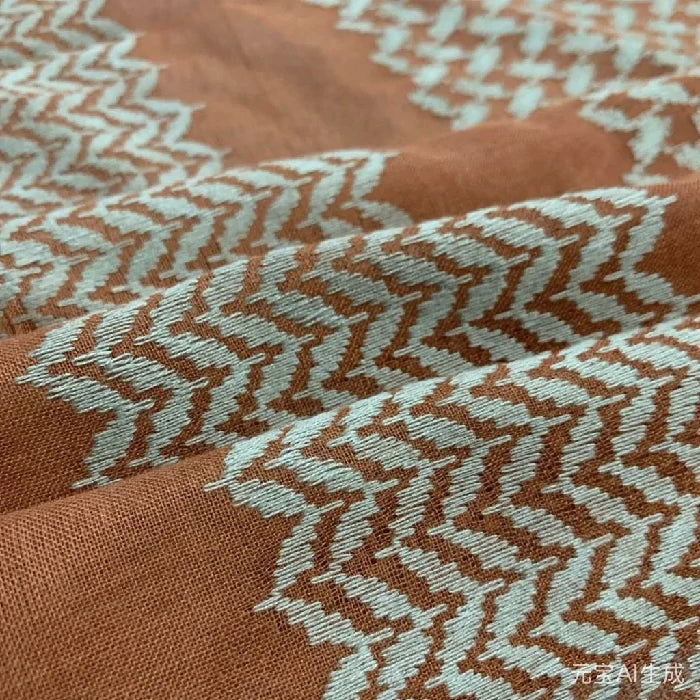 Details of the yellow scarf