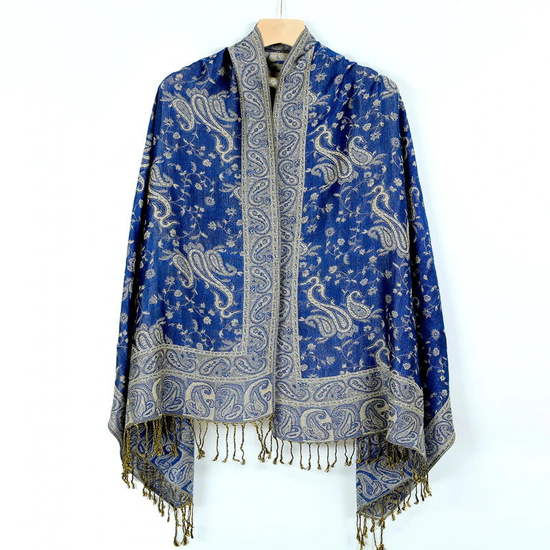 Navy blue shawls