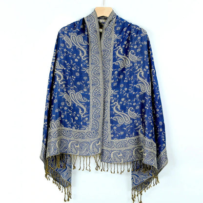 Navy blue shawls