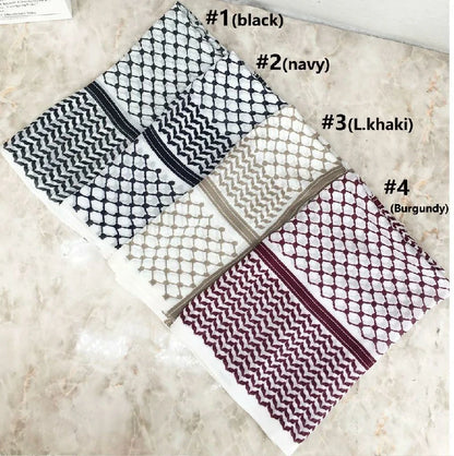 Modal headscarves in four colors